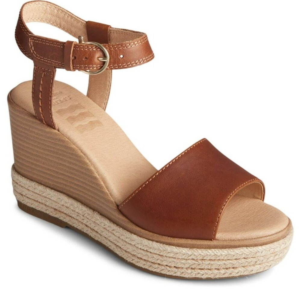 Sperry Women's Fairwater Plushwave Wedge Espadrille Sandal